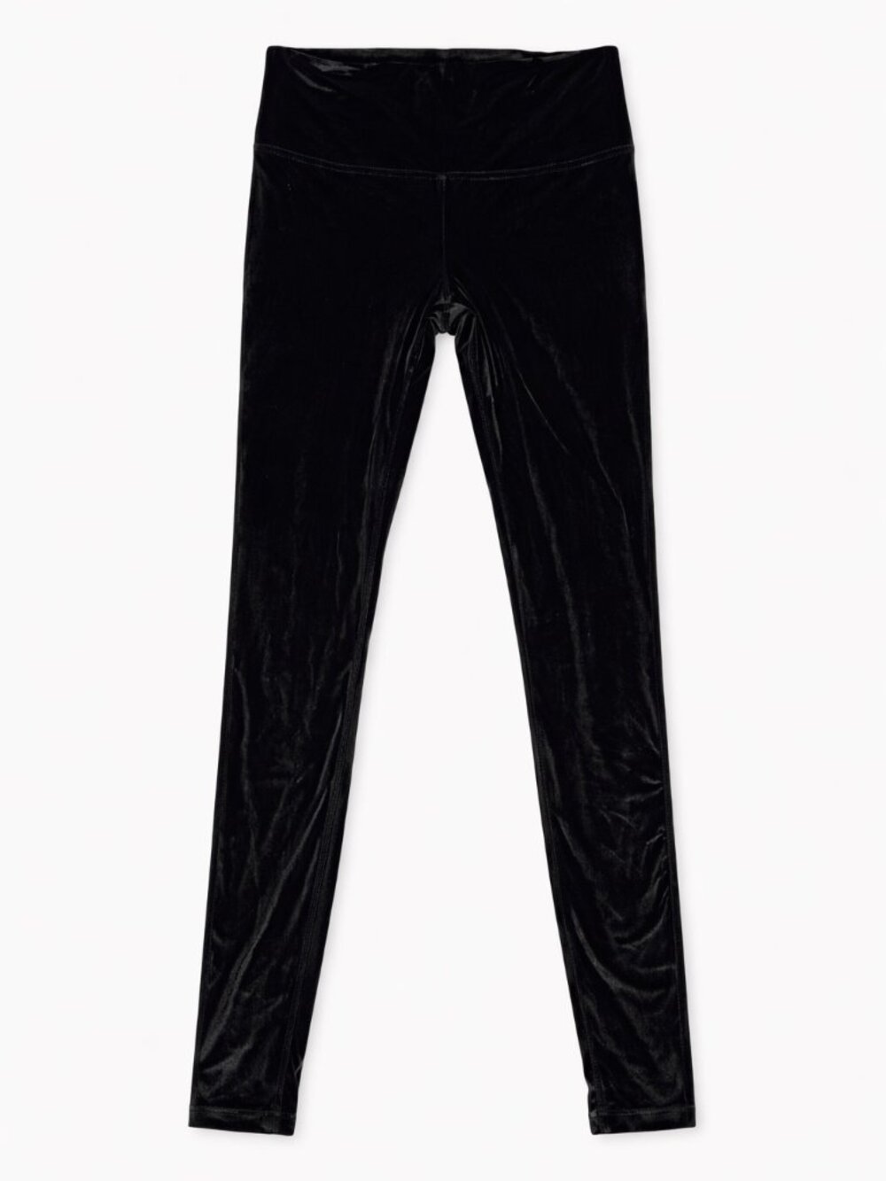lululemon Black Velvet Leggings, Size 8